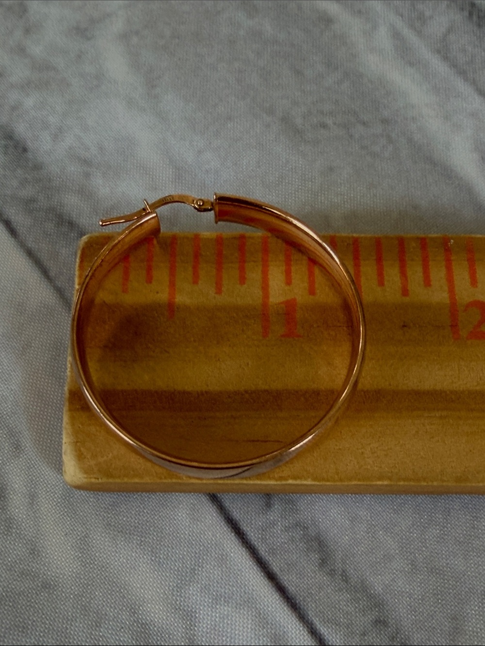 Milor bronze Italy Hoop Earrings - Picture 5 of 7